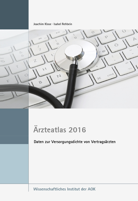 Cover der WIdO-Publikation Ärzteatlas 2016